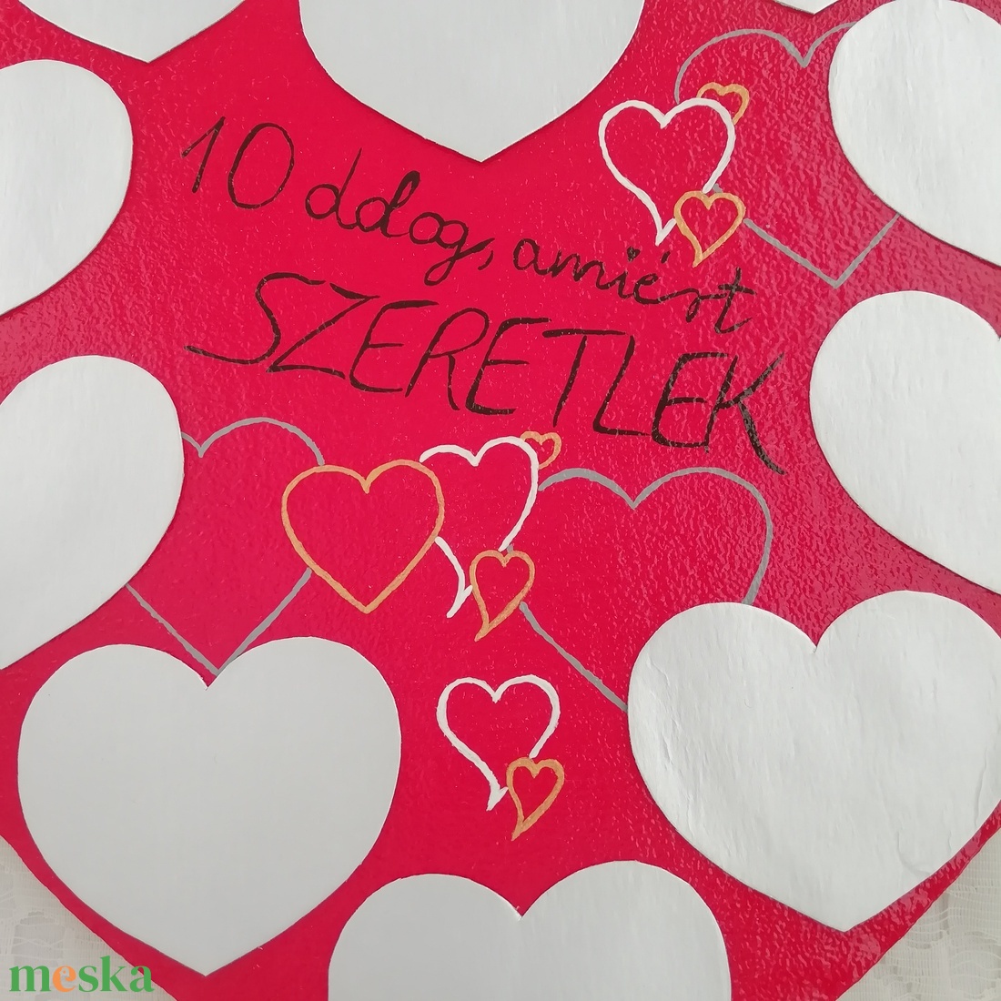 Öko szeretlek szív tábla - otthon & életmód - dekoráció - dísztárgy - Meska.hu Öko szeretlek szív tábla - otthon & életmód - dekoráció - dísztárgy - Meska.hu