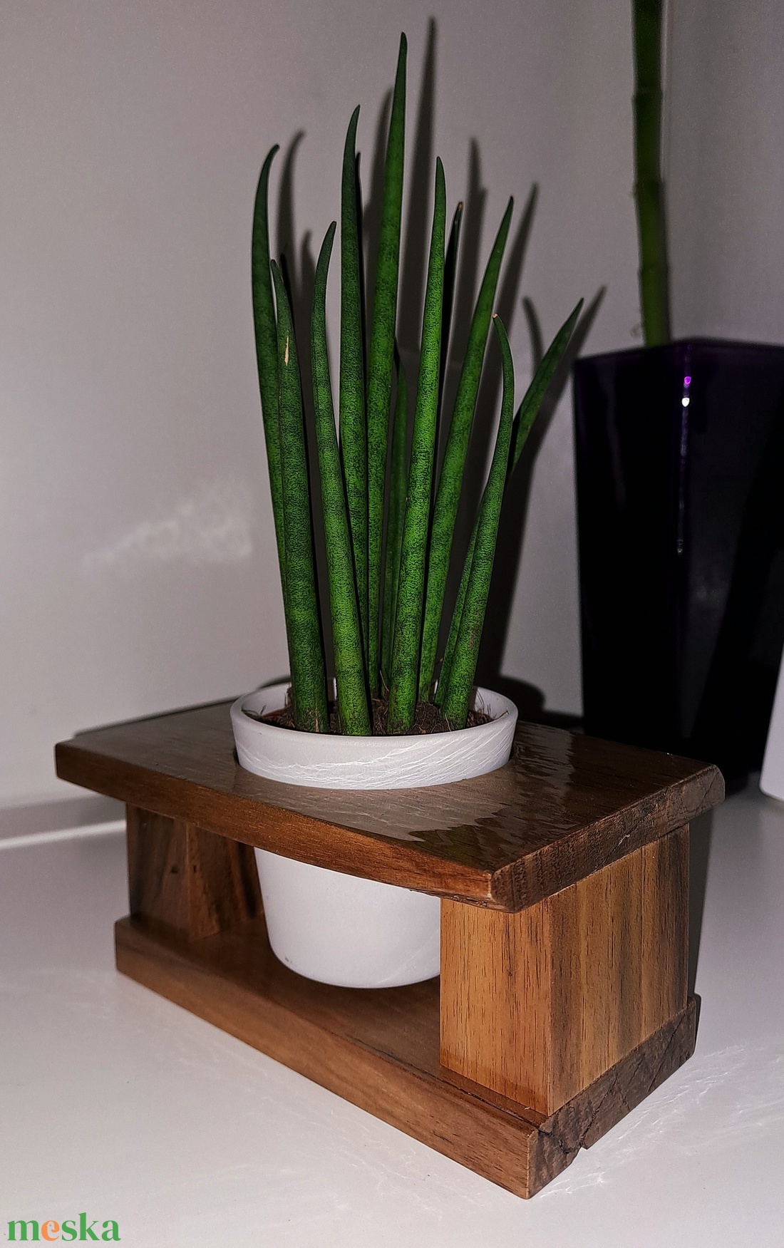 Dísznövény tartó - otthon & életmód - dekoráció - virágdísz és tartó - virágállvány - Meska.hu