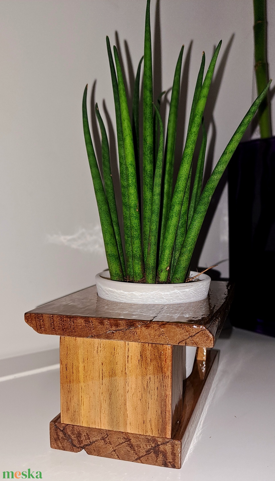 Dísznövény tartó - otthon & életmód - dekoráció - virágdísz és tartó - virágállvány - Meska.hu