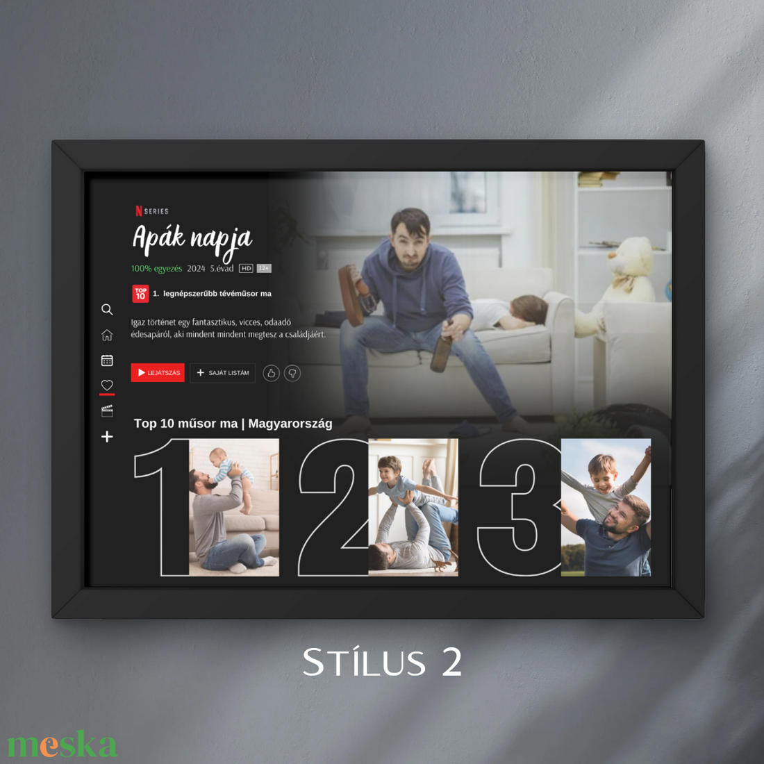 Apák napi ajándék, Netflix stílusú poszter - otthon & életmód - dekoráció - kép & falikép - poszter - Meska.hu Apák napi ajándék, Netflix stílusú poszter - otthon & életmód - dekoráció - kép & falikép - poszter - Meska.hu