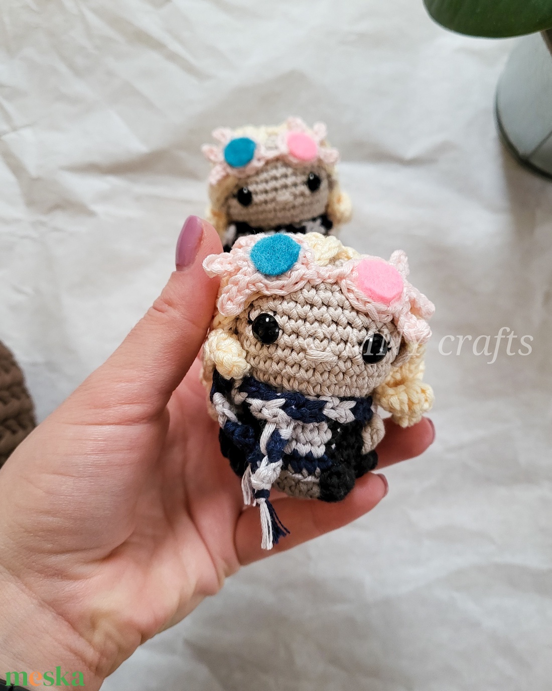 Horgolt Luna - játék & sport - plüssállat & játékfigura - más figura - Meska.hu