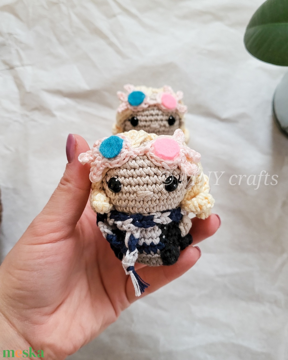 Horgolt Luna - játék & sport - plüssállat & játékfigura - más figura - Meska.hu