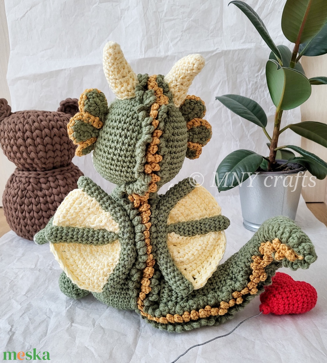 Sárkány - játék & sport - plüssállat & játékfigura - más figura - Meska.hu