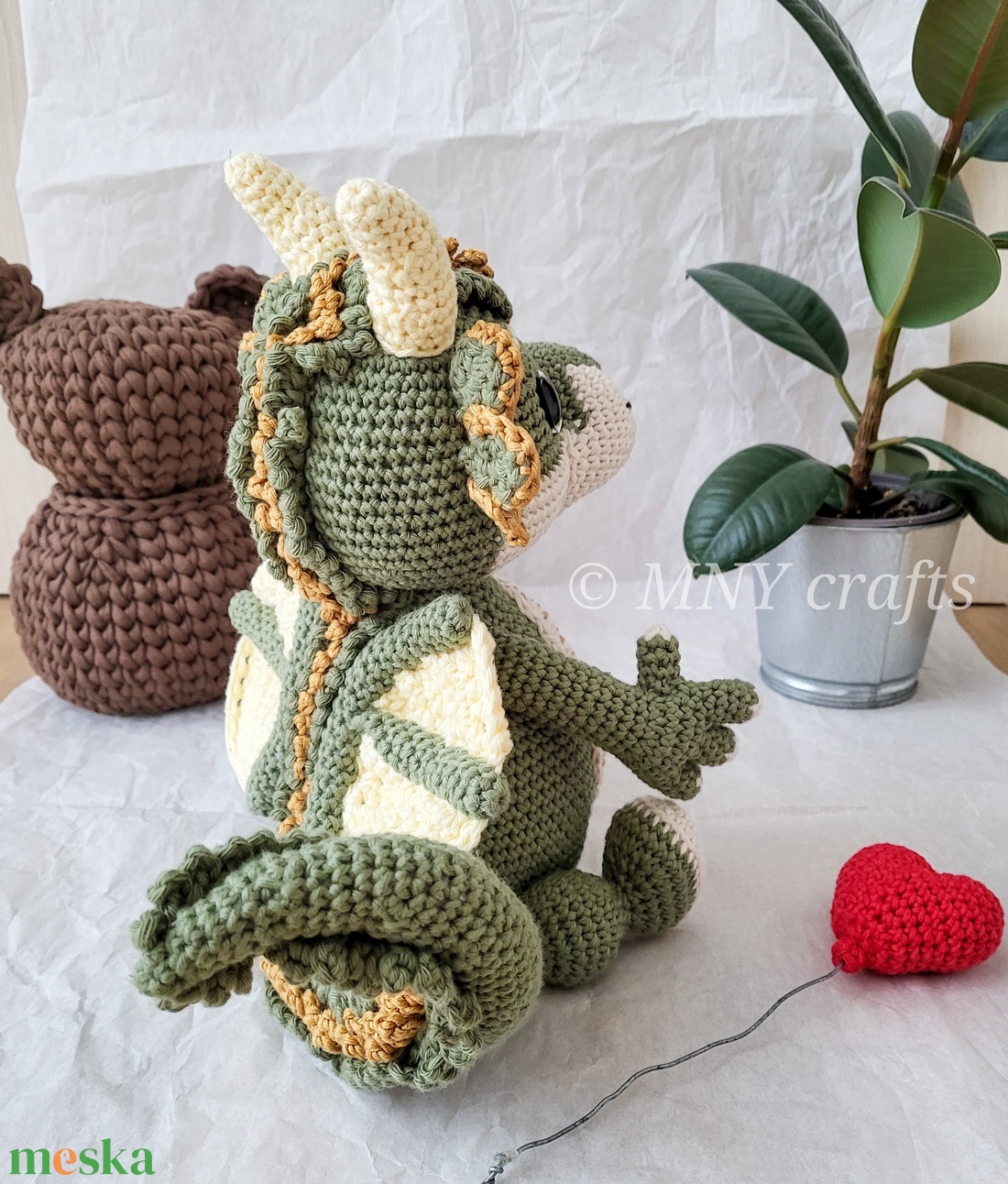 Sárkány - játék & sport - plüssállat & játékfigura - más figura - Meska.hu