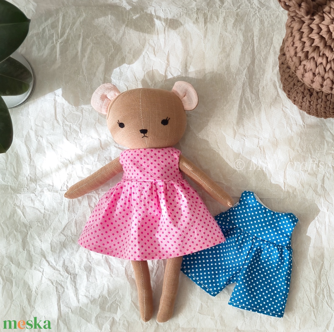Textil maci (közepes) - játék & sport - plüssállat & játékfigura - maci - Meska.hu
