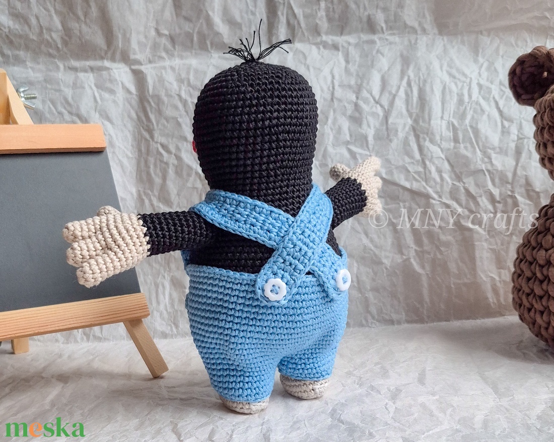 Horgolt vakond - játék & sport - plüssállat & játékfigura - más figura - Meska.hu Horgolt vakond - játék & sport - plüssállat & játékfigura - más figura - Meska.hu