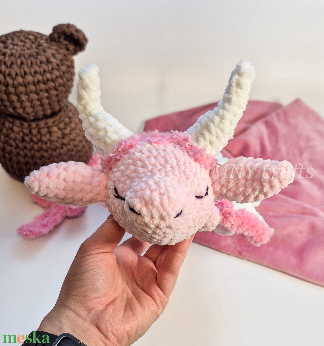 Sárkány - játék & sport - plüssállat & játékfigura - plüss sárkány - Meska.hu