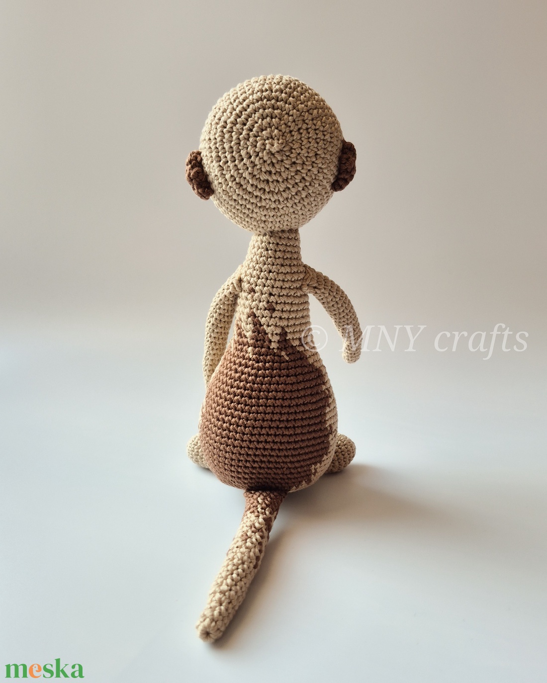 Horgolt szurikáta - játék & sport - plüssállat & játékfigura - más figura - Meska.hu