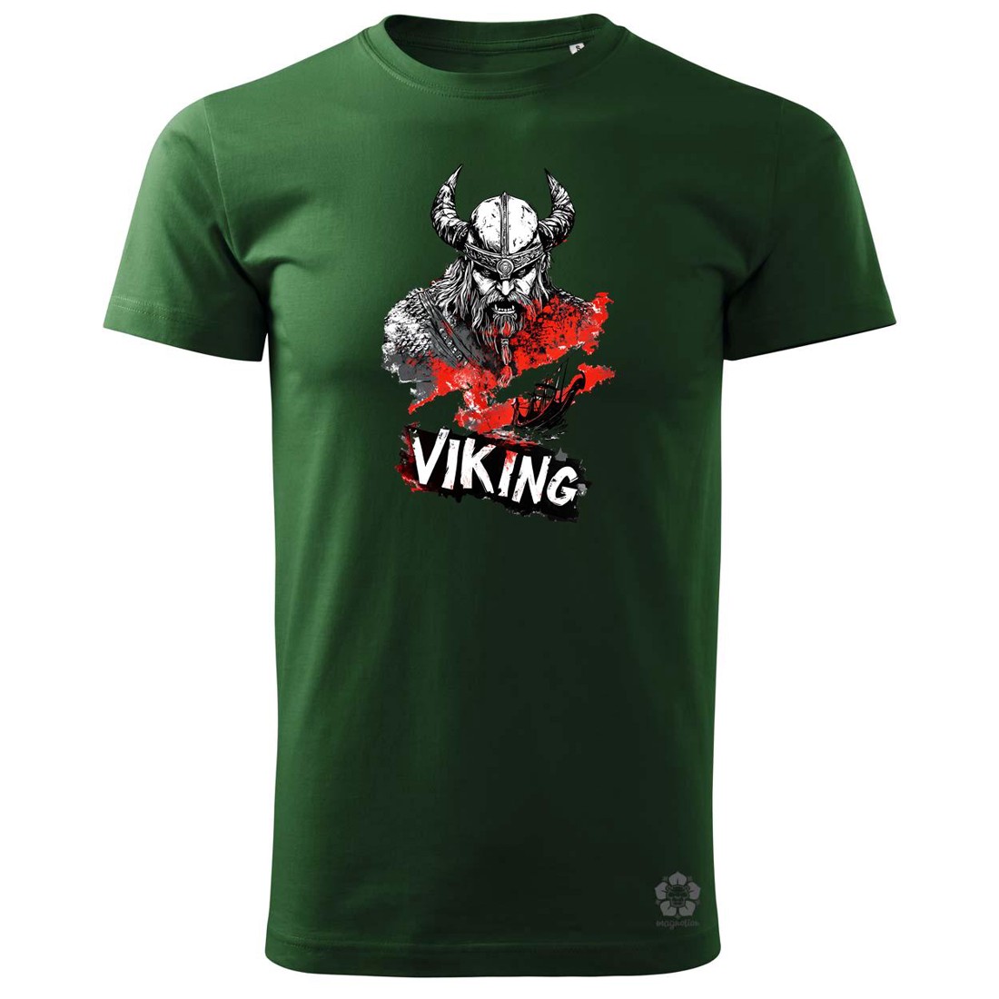 Viking plakát v7 férfi póló - ruha & divat - férfi ruha - póló - Meska.hu