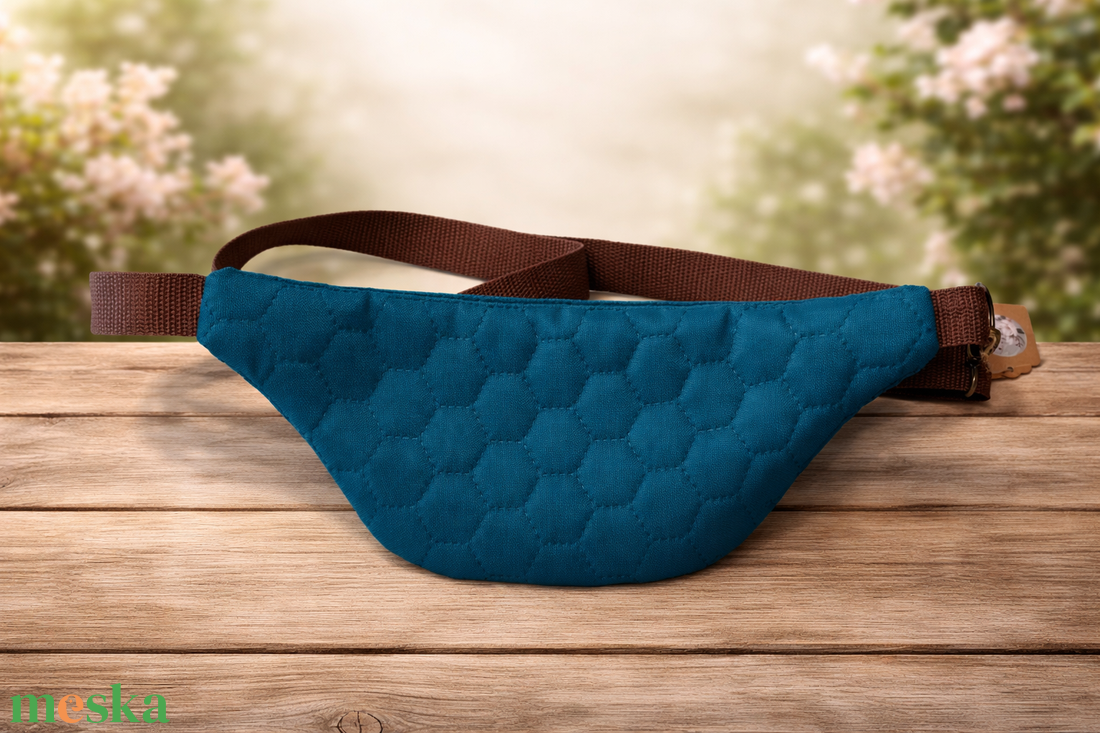 Türkiz Simple belt bag - táska & tok - övtáska - Meska.hu