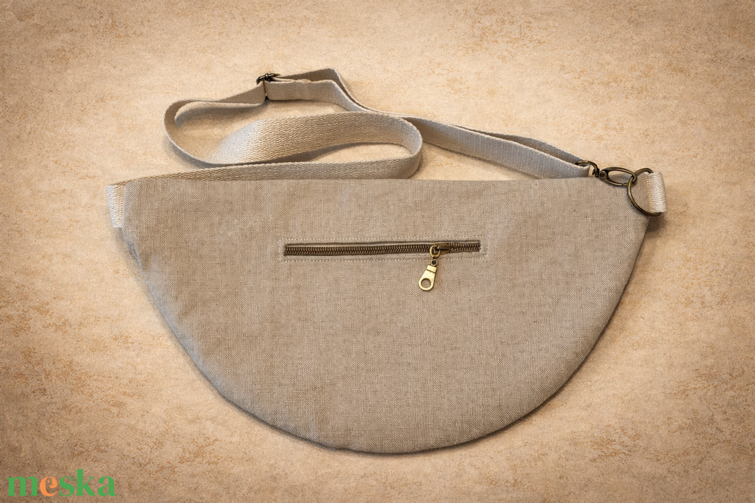 Vintage virágos nagy Moonlight belt bag - táska & tok - övtáska - Meska.hu