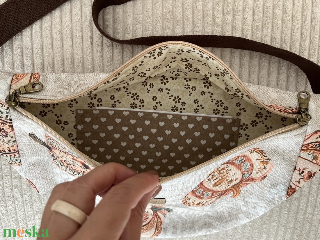 Moonlight crossbody tökös �� - táska & tok - kézitáska & válltáska - vállon átvethető táska - Meska.hu