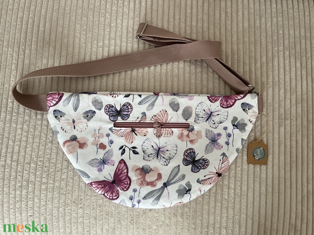 Moonlight crossbody pillangós - táska & tok - kézitáska & válltáska - vállon átvethető táska - Meska.hu