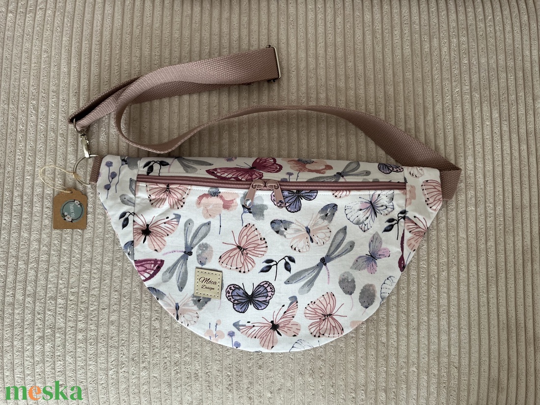 Moonlight crossbody pillangós - táska & tok - kézitáska & válltáska - vállon átvethető táska - Meska.hu
