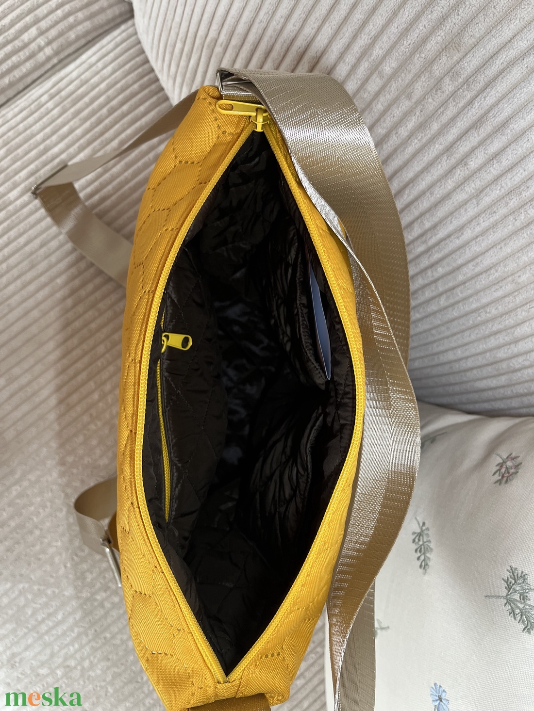 MORFA bag sárga, mediterrán zseb - táska & tok - kézitáska & válltáska - kézitáska - Meska.hu