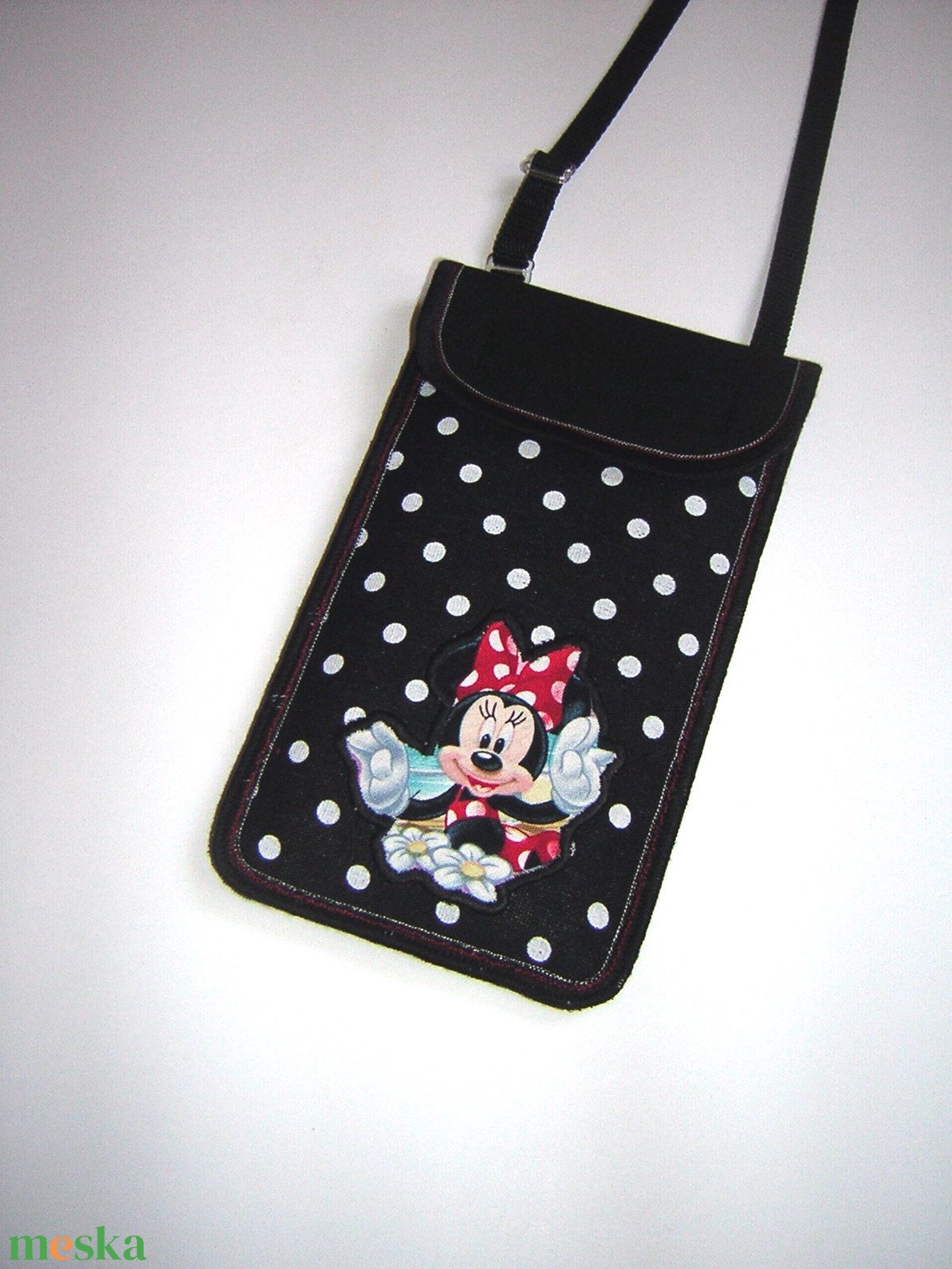 Cuki mobiltok állítható pánttal XL telefon tartó Nyakba is akasztható kistáska minnie egér - táska & tok - pénztárca & más tok - telefontok - Meska.hu Cuki mobiltok állítható pánttal XL telefon tartó Nyakba is akasztható kistáska minnie egér - táska & tok - pénztárca & más tok - telefontok - Meska.hu