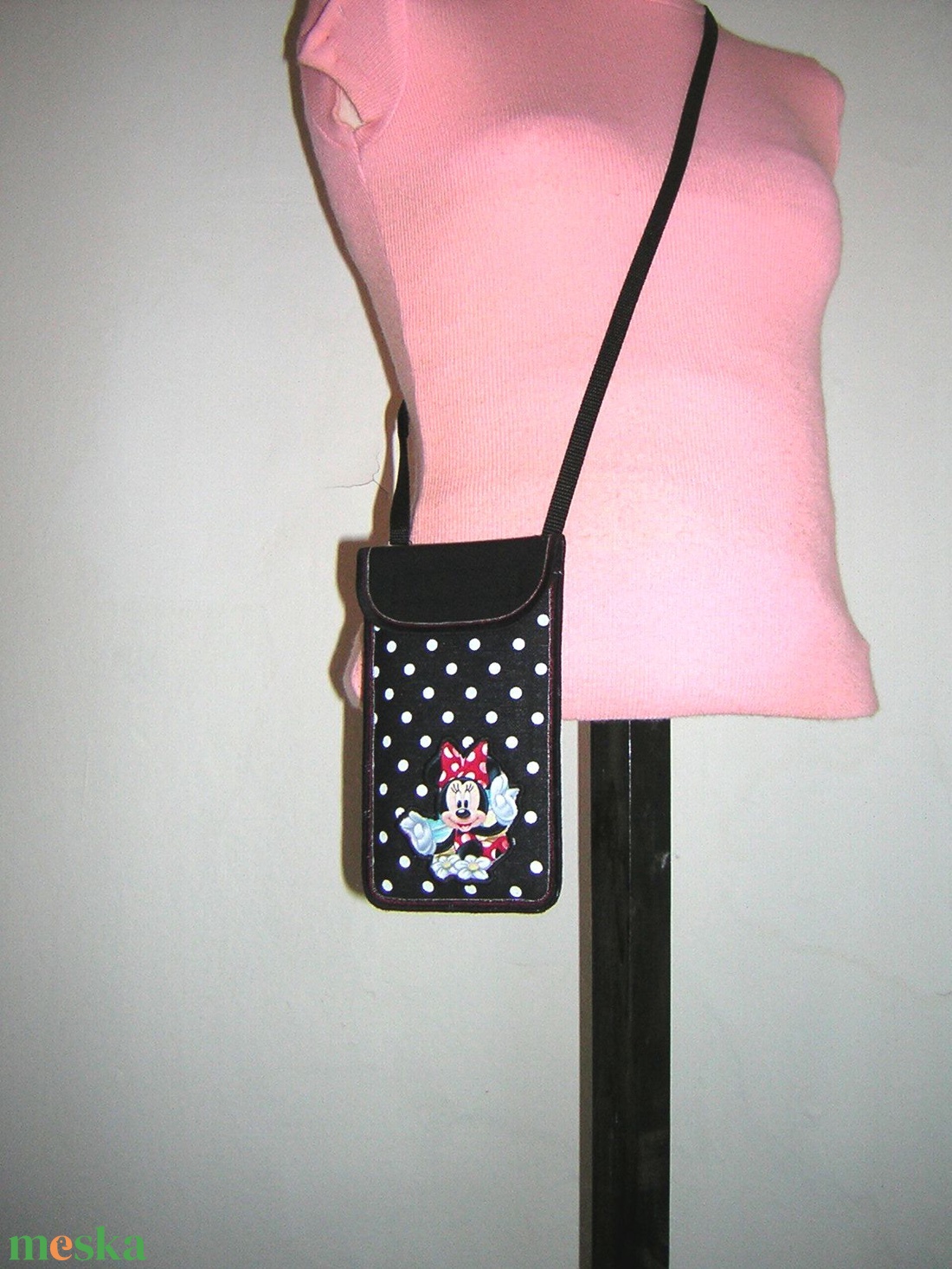 Cuki mobiltok állítható pánttal XL telefon tartó Nyakba is akasztható kistáska minnie egér - táska & tok - pénztárca & más tok - telefontok - Meska.hu Cuki mobiltok állítható pánttal XL telefon tartó Nyakba is akasztható kistáska minnie egér - táska & tok - pénztárca & más tok - telefontok - Meska.hu