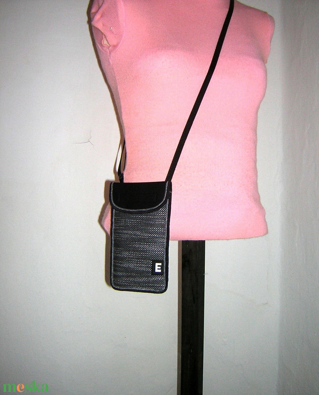 Telefon tok állítható pántos  XL mobil tartó Nyakba akasztható kistáska  - táska & tok - pénztárca & más tok - telefontok - Meska.hu