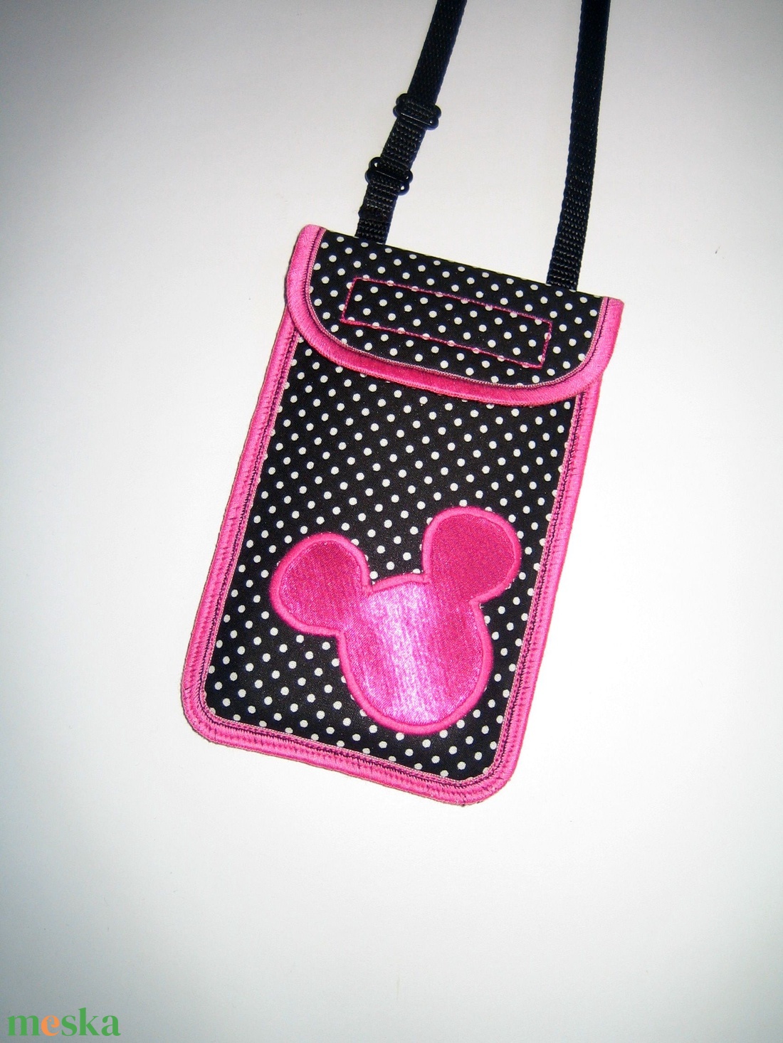 Cuki mobiltok állítható pánttal XL telefon tartó Nyakba is akasztható kistáska minnie egér - táska & tok - pénztárca & más tok - telefontok - Meska.hu Cuki mobiltok állítható pánttal XL telefon tartó Nyakba is akasztható kistáska minnie egér - táska & tok - pénztárca & más tok - telefontok - Meska.hu