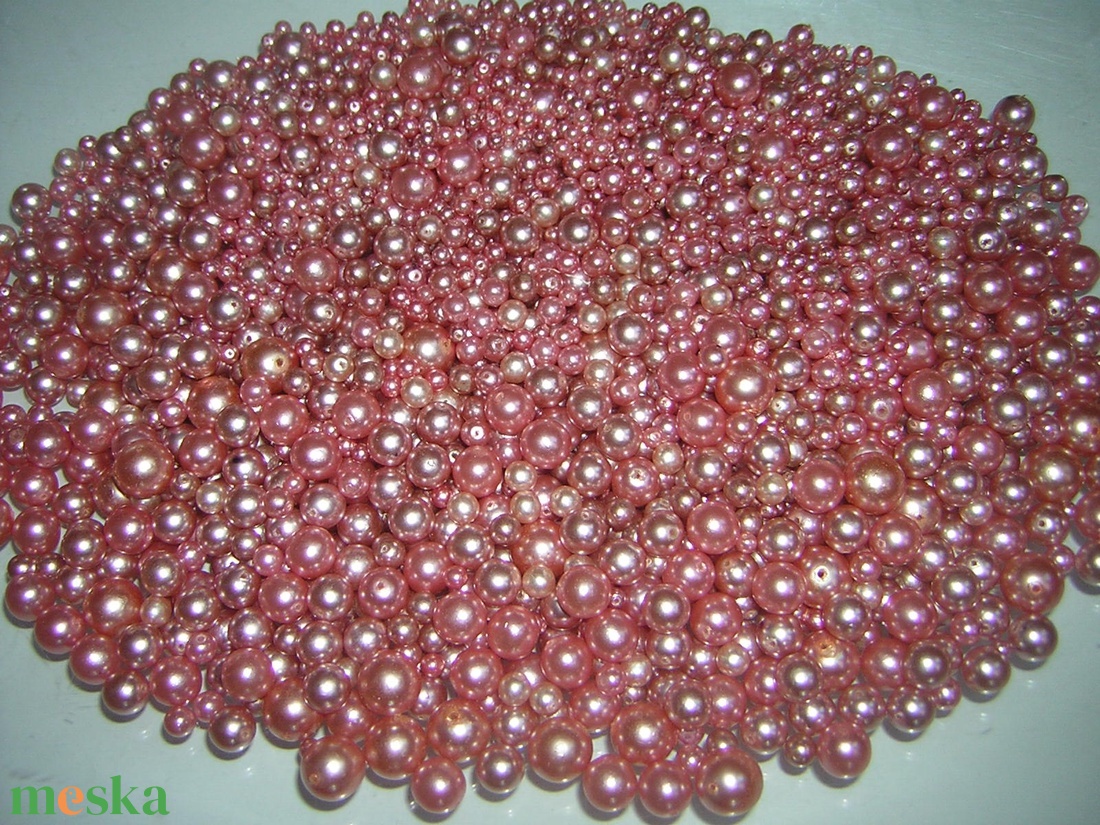 1 kg Ömlesztett tekla gyöngy vegyes üveggyöngy - kellékek & szerszámok - gyöngyfűzés kellékek - üveggyöngy - Meska.hu