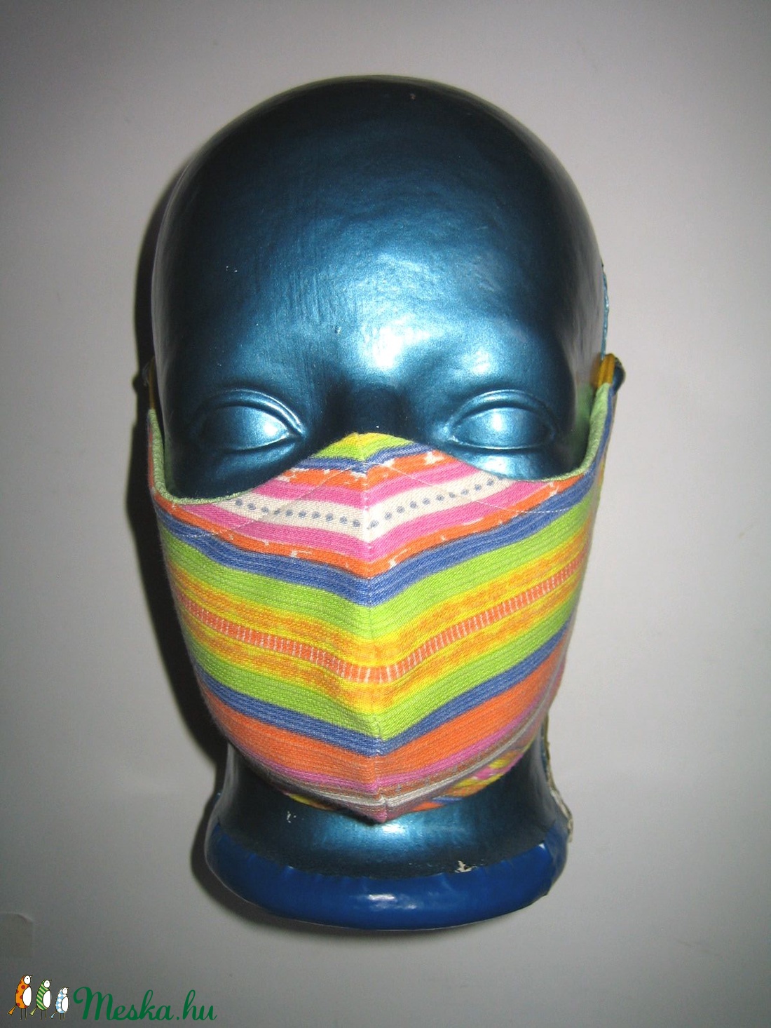 2db vidám egyedi - szájmaszk szabályozható gumival 4in2 arc maszk - maszk, arcmaszk - női - Meska.hu