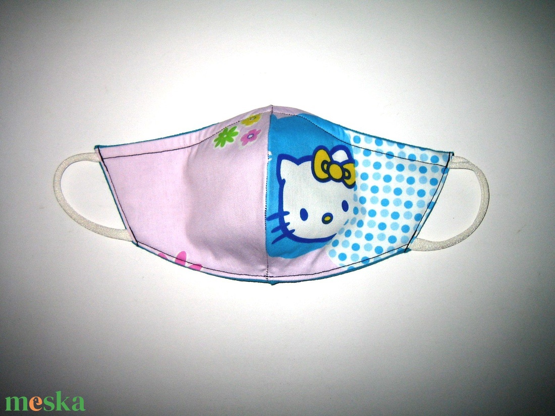 Hello Kitty Egyedi Szájmaszk arcmaszk biciklis maszk   - gyerek - gyerek - Meska.hu
