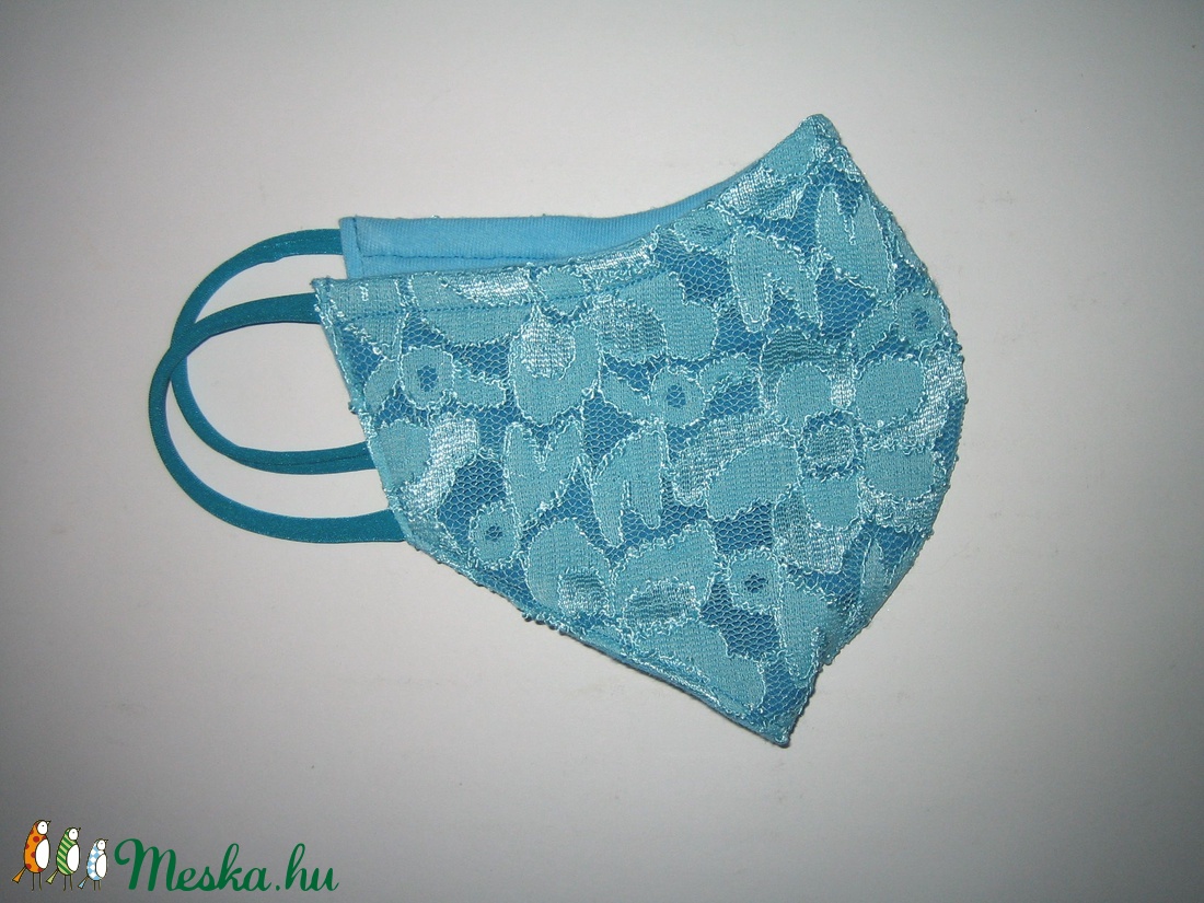 Csipke szájmaszk egyedi arcmaszk textil maszk Türkizkék - női - női - Meska.hu Csipke szájmaszk egyedi arcmaszk textil maszk Türkizkék - női - női - Meska.hu