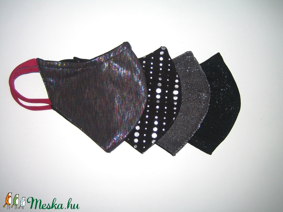 Csillogó szájmaszk csomag 4db női textil maszk - női - női - Meska.hu Csillogó szájmaszk csomag 4db női textil maszk - női - női - Meska.hu