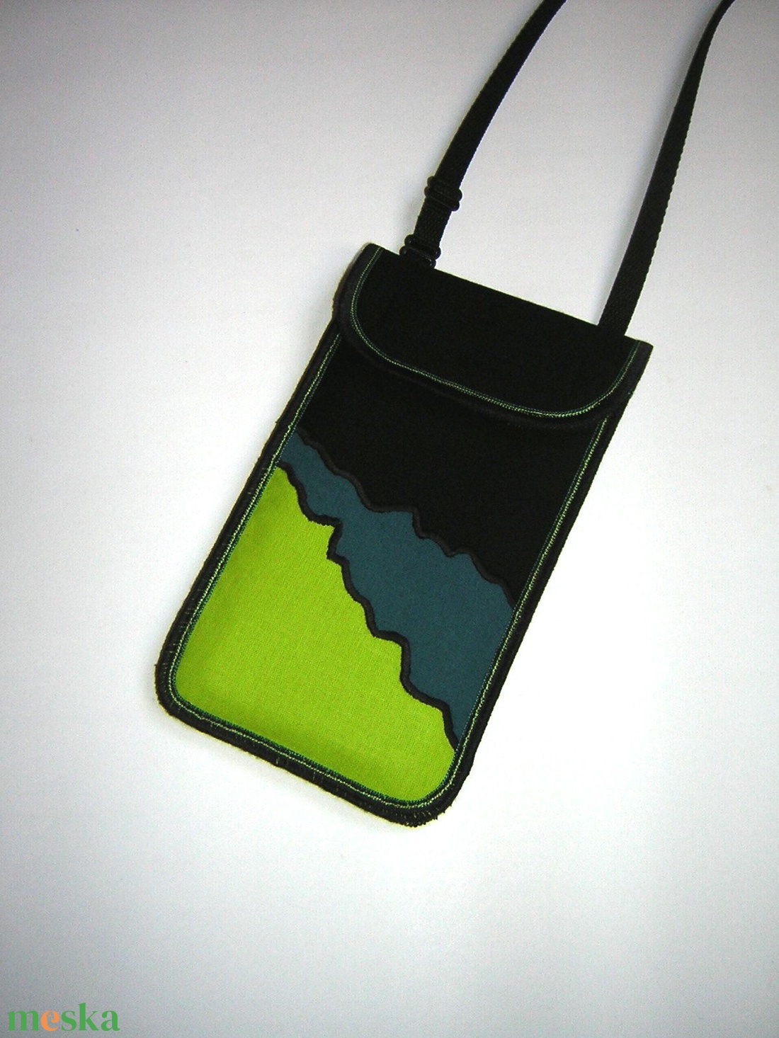 Mobiltok állítható pántos  XL telefon tartó Nyakba akasztható kistáska  - táska & tok - pénztárca & más tok - telefontok - Meska.hu