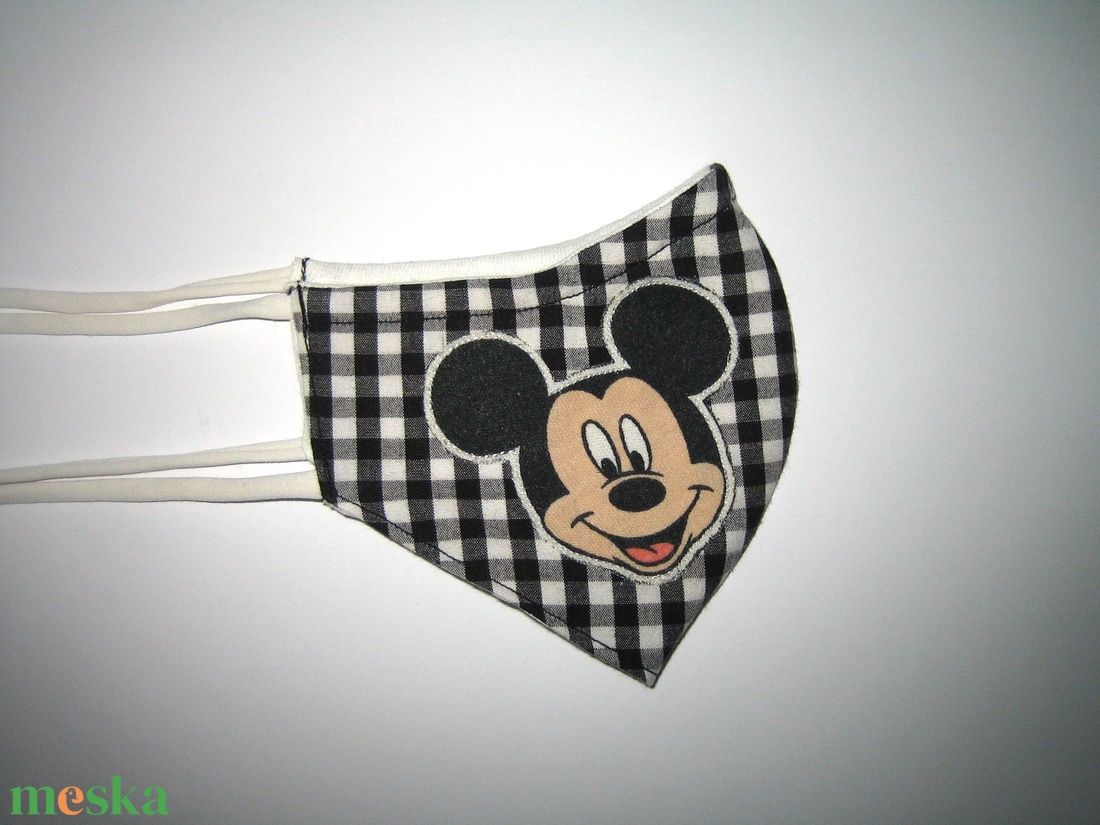 Gyerek szájmaszk textil maszk Mickey Mouse - gyerek - gyerek - Meska.hu
