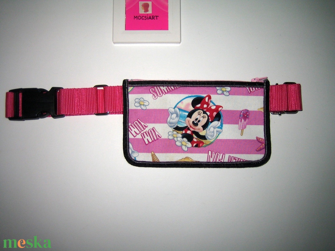 Mobiltok telefon tartó mini övtáska Minnie Mouse  - táska & tok - övtáska - Meska.hu
