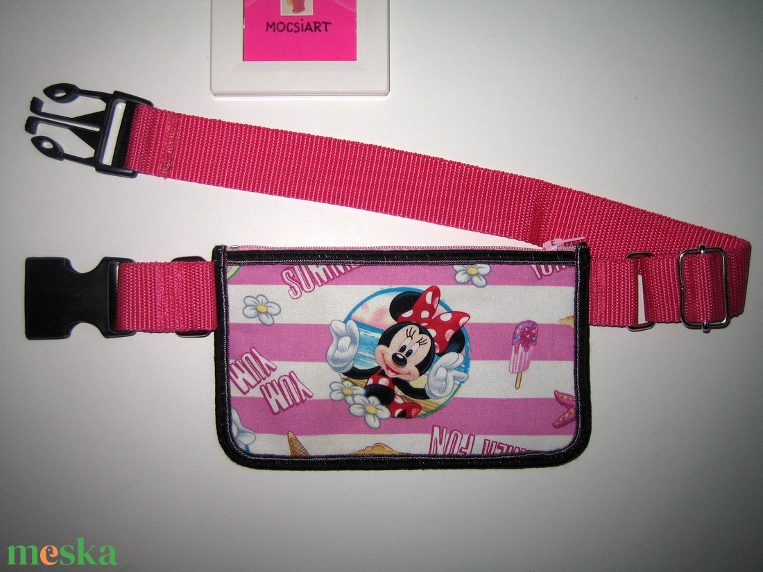 Mobiltok telefon tartó mini övtáska Minnie Mouse  - táska & tok - övtáska - Meska.hu
