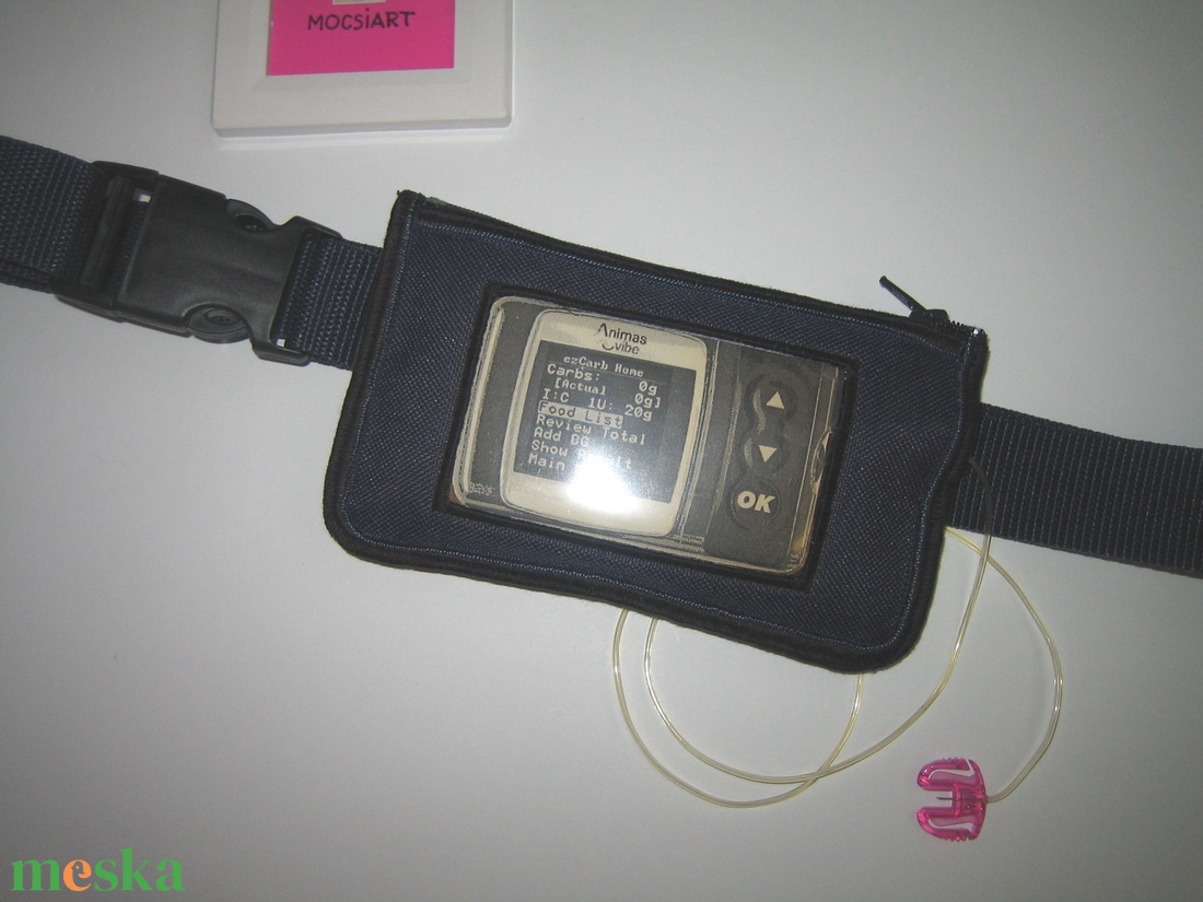 Egyedi rendelés Nikolett részére Insulin pumpa tartó tokok  - táska & tok - övtáska - Meska.hu