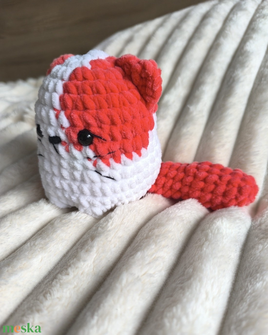 Paprika, a horgolt cica - játék & sport - plüssállat & játékfigura - cica - Meska.hu