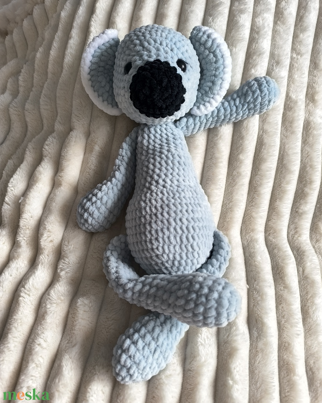 Fanni, a horgolt koala - játék & sport - plüssállat & játékfigura - más figura - Meska.hu