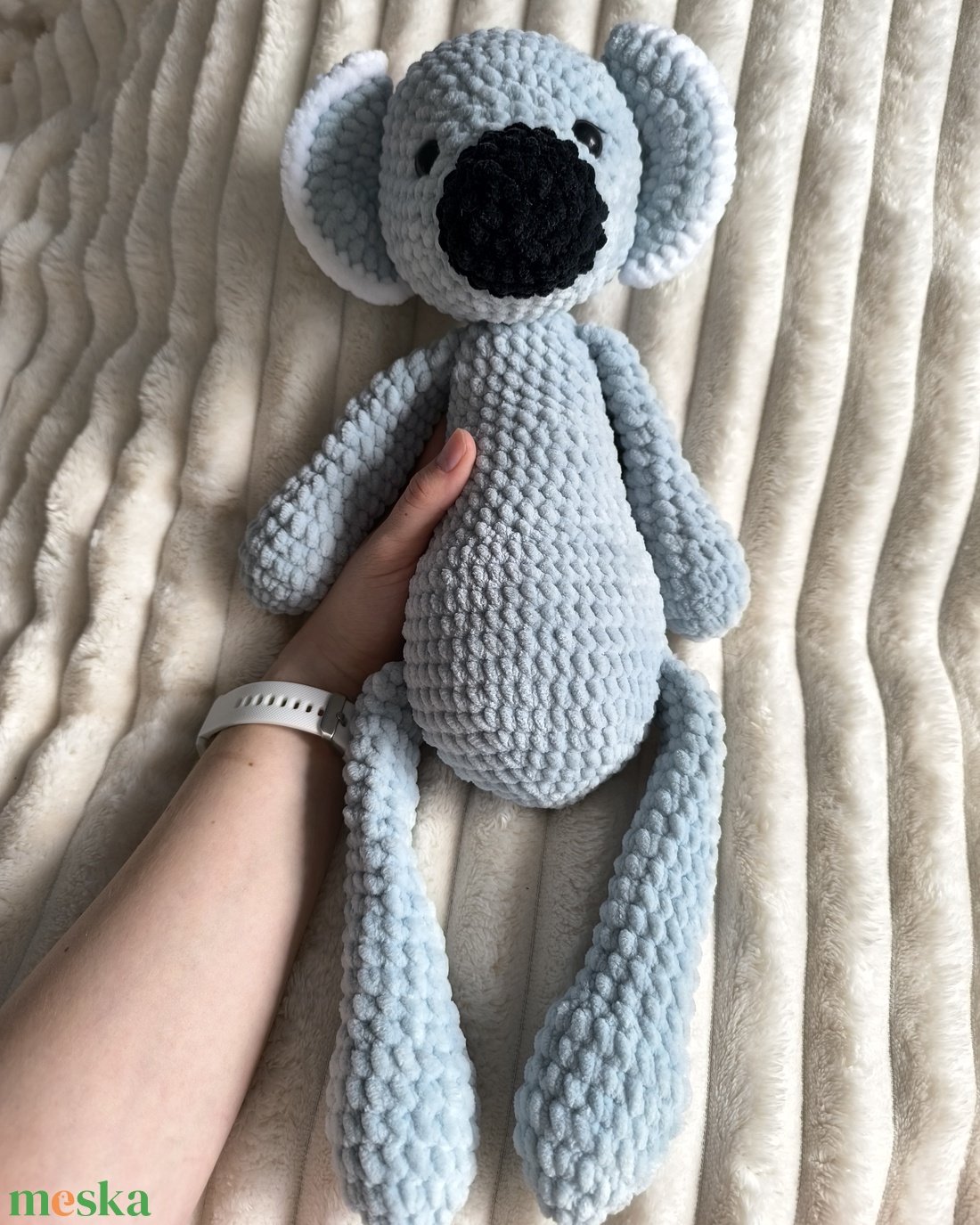 Fanni, a horgolt koala - játék & sport - plüssállat & játékfigura - más figura - Meska.hu