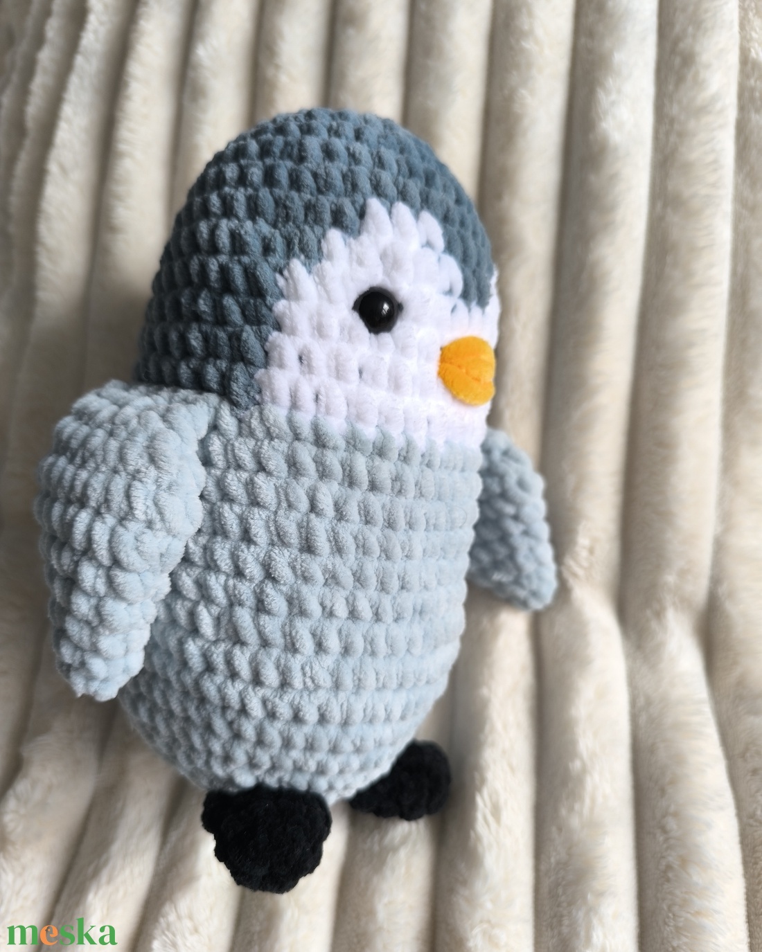 Milo, a horgolt pingvin - játék & sport - plüssállat & játékfigura - más figura - Meska.hu