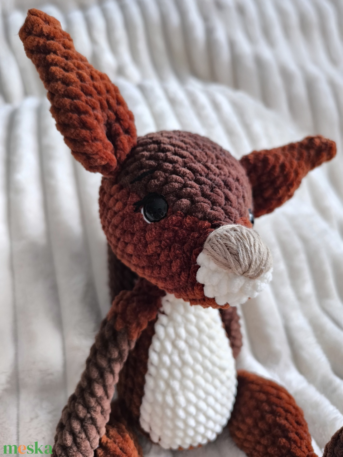 Mandula, a horgolt mókus - játék & sport - plüssállat & játékfigura - más figura - Meska.hu