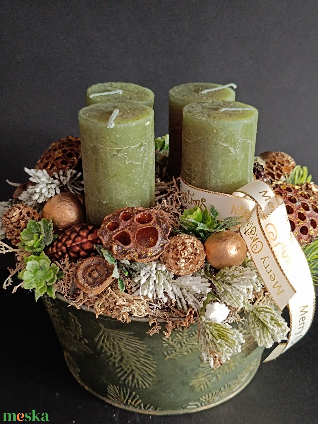 Adventi tál - karácsony - adventi díszek - adventi asztaldísz - Meska.hu Adventi tál - karácsony - adventi díszek - adventi asztaldísz - Meska.hu