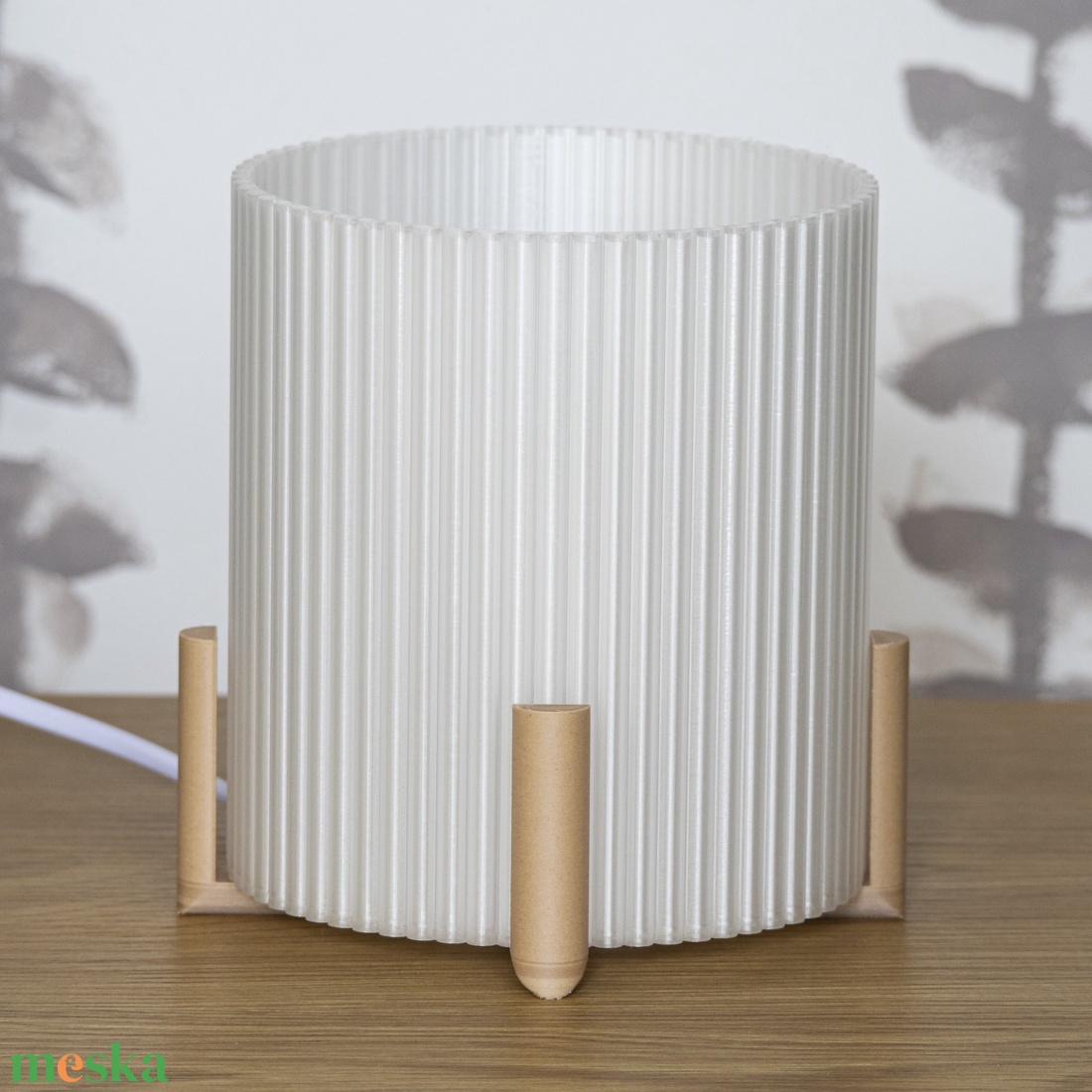 3d nyomtatott asztali / éjjeli lámpa, dimmelhető kapcsolóval. - otthon & életmód - lámpa - asztali lámpa - Meska.hu