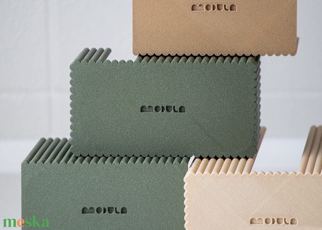 3d nyomtatott fürdőszobai rendszerező / vatta tartó - otthon & életmód - fürdőszoba - fürdőszobai tároló - Meska.hu