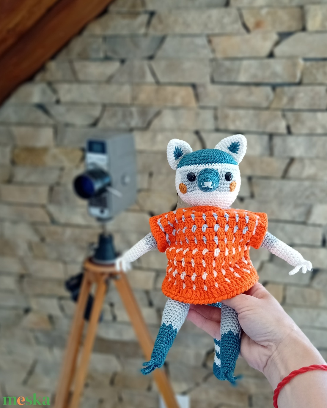 Lemur - horgolt játék - játék & sport - plüssállat & játékfigura - más figura - Meska.hu Lemur - horgolt játék - játék & sport - plüssállat & játékfigura - más figura - Meska.hu