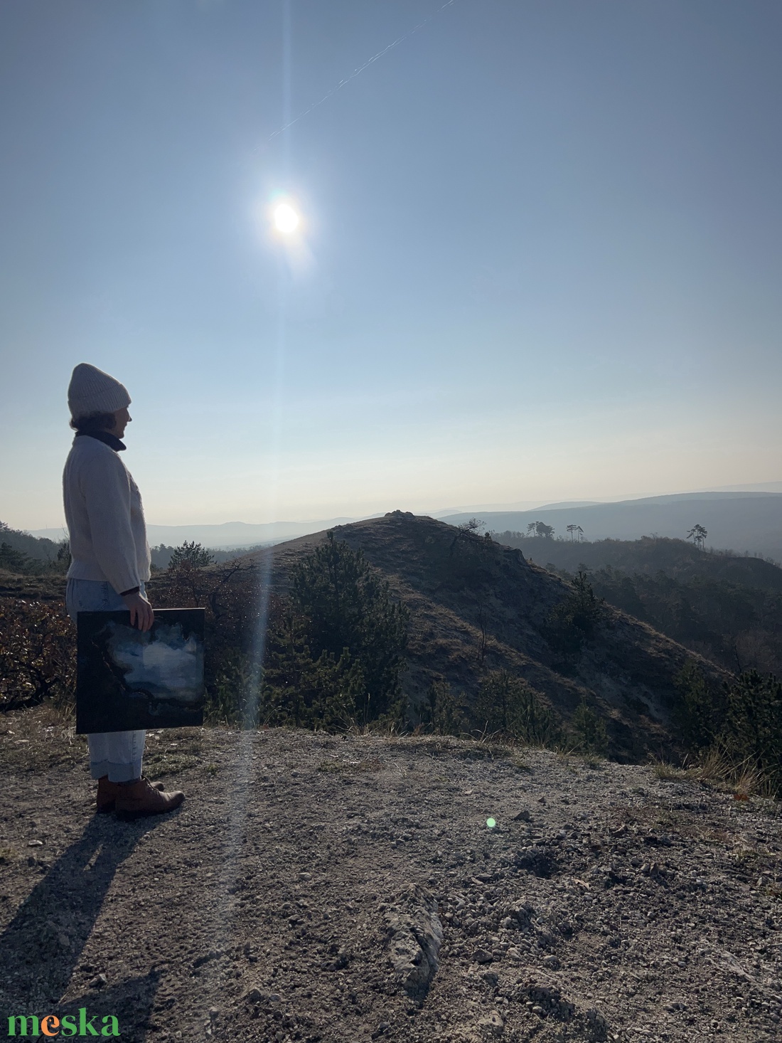 Absztrakt akril vászonfestmény - művészet - festmény - akril - Meska.hu