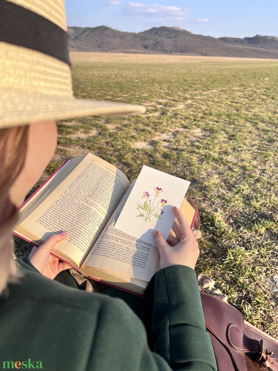 Eredeti akvarell árvácska virágos festmény - művészet - festmény - akvarell - Meska.hu