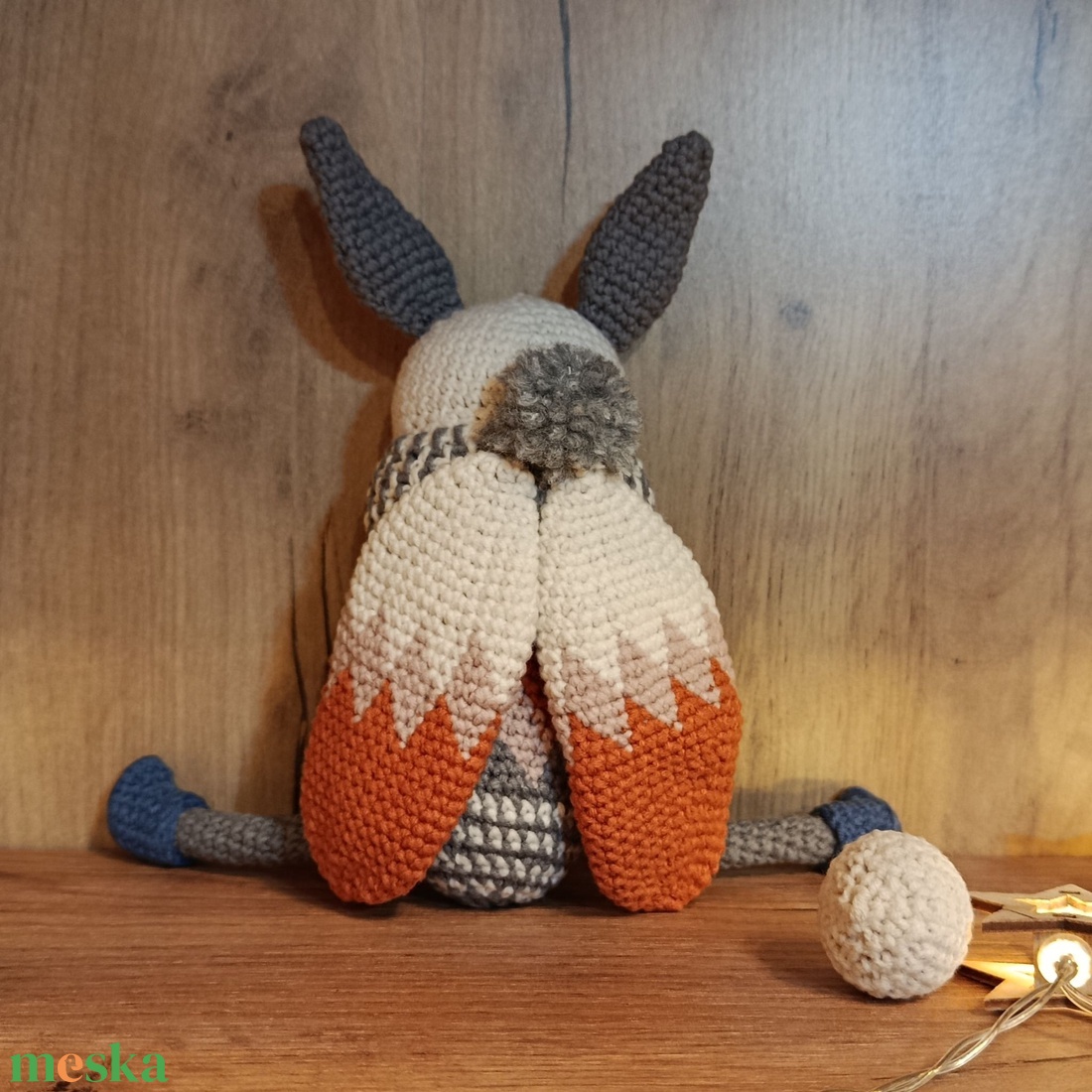 Horgolt Könyvmoly - játék & sport - plüssállat & játékfigura - más figura - Meska.hu