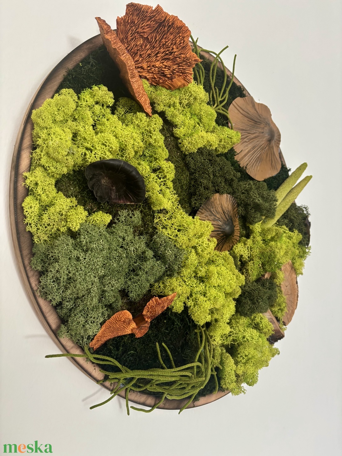 Zúzmó körkép 5 - otthon & életmód - dekoráció - asztal és polc dekoráció - zuzmódekoráció, mohadekoráció - Meska.hu