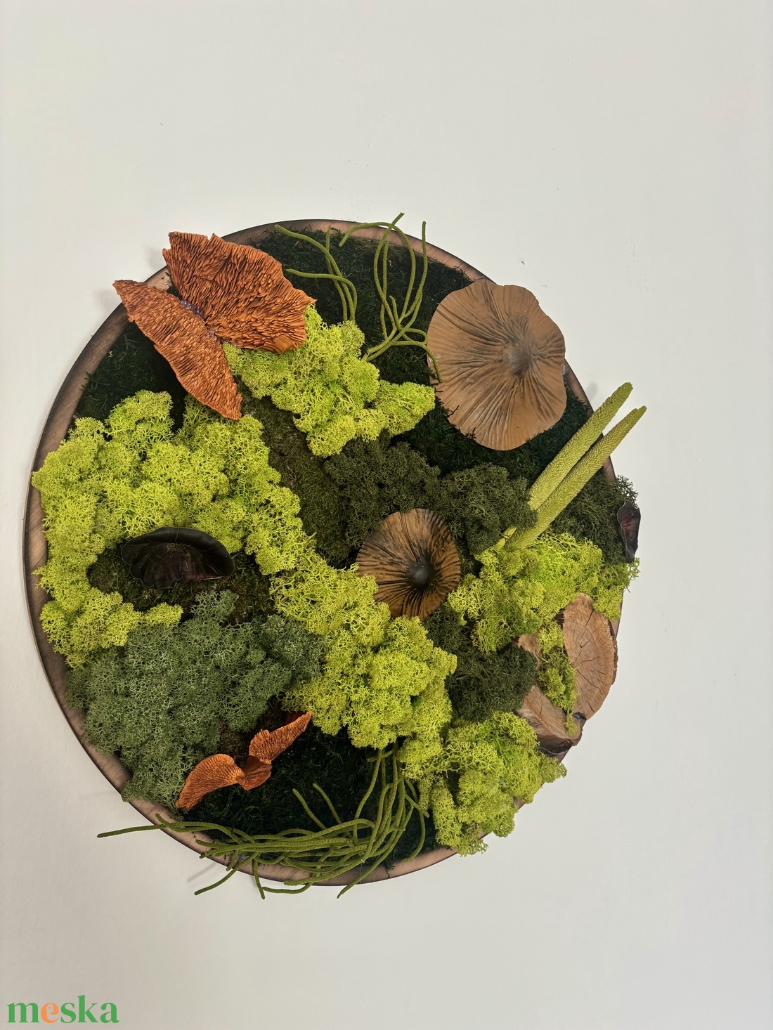 Zúzmó körkép 5 - otthon & életmód - dekoráció - asztal és polc dekoráció - zuzmódekoráció, mohadekoráció - Meska.hu