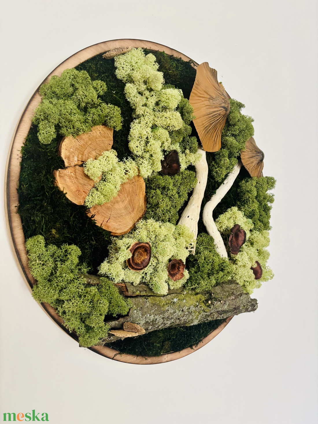 Zúzmó körkép 4 - otthon & életmód - dekoráció - asztal és polc dekoráció - zuzmódekoráció, mohadekoráció - Meska.hu