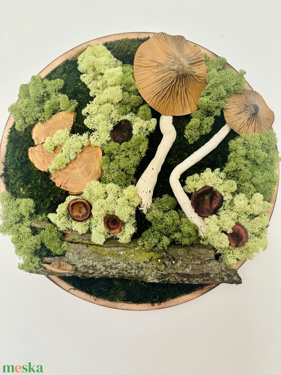 Zúzmó körkép 4 - otthon & életmód - dekoráció - asztal és polc dekoráció - zuzmódekoráció, mohadekoráció - Meska.hu