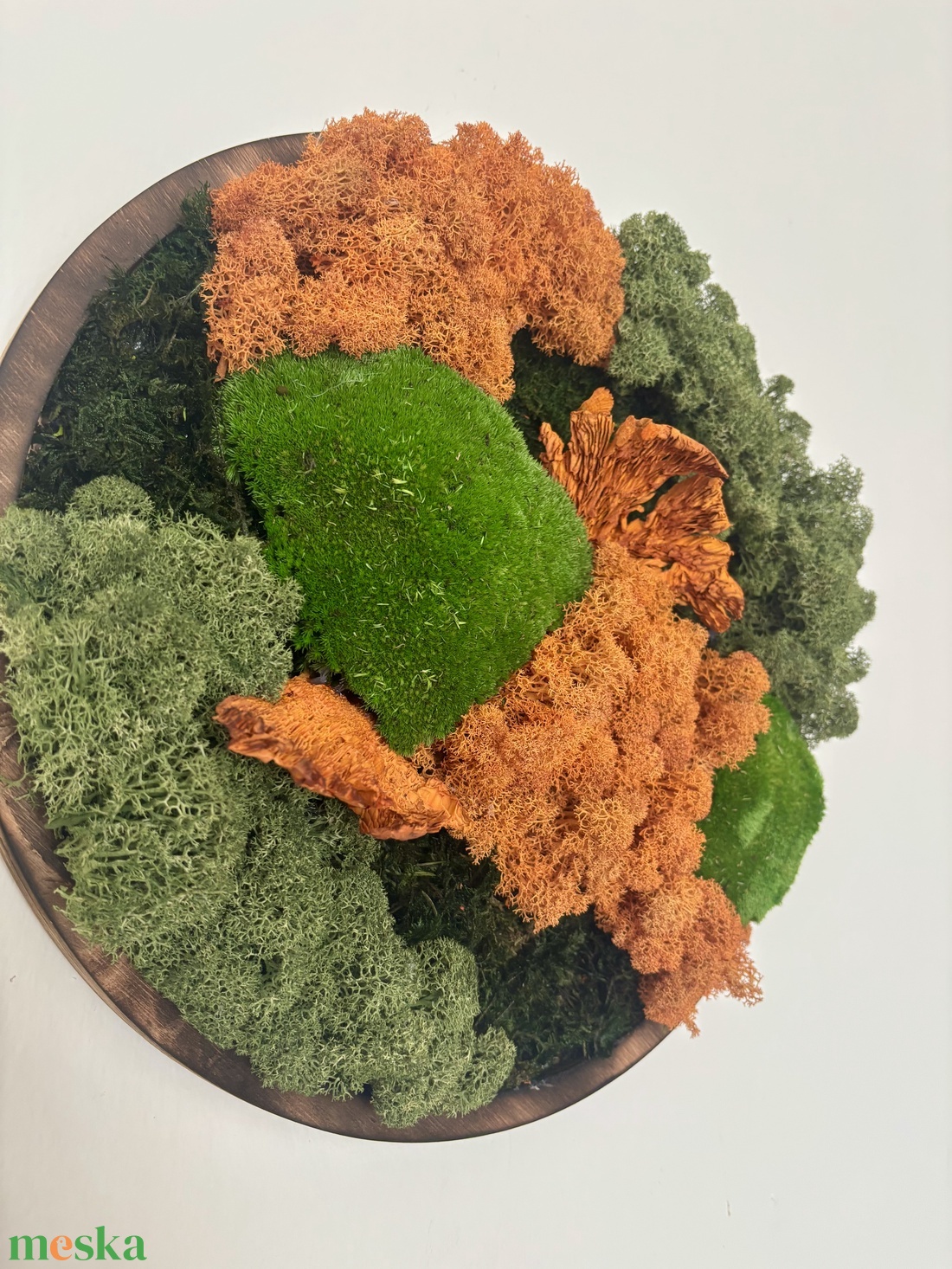 Zúzmó körkép 2 - otthon & életmód - dekoráció - asztal és polc dekoráció - zuzmódekoráció, mohadekoráció - Meska.hu